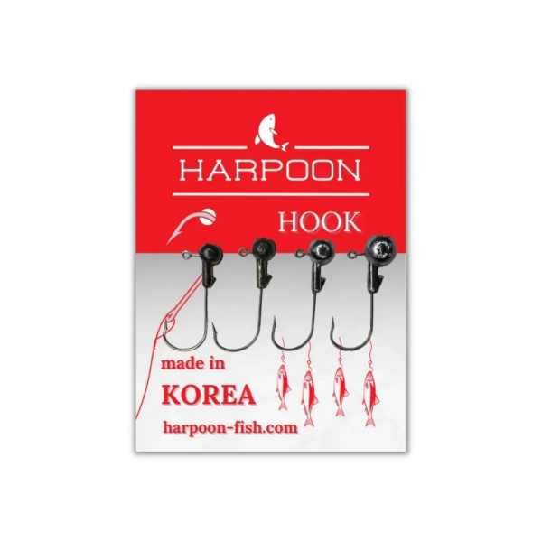 Джиг-голівка Harpoon Набір No.2/0 (4,5,7г) (7407000015899)