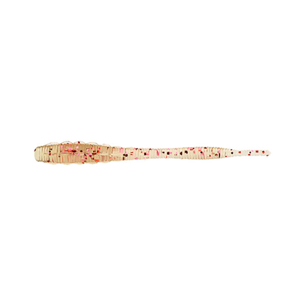 Силікон рибальський FishUP Aji Scaly 2.3" 414 - UV Clear/Red (9шт/уп) (1864.14.70)