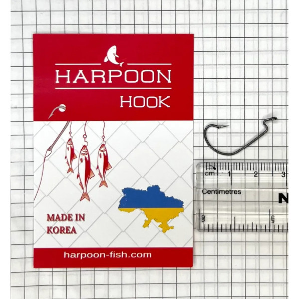 Гачок Harpoon OFFSET No.2 5шт (7407000008198)