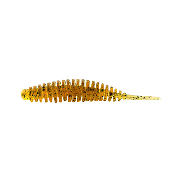 Силікон рибальський FishUP Tanta 1" 036 - Caramel/Green&Black (12шт/уп) (1862.02.47)