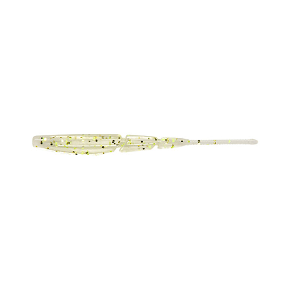 Силікон рибальський FishUP Aji Triple Stick 1.9" 412 - UV Clear/Chartreuse (10шт/уп) (1864.14.92)