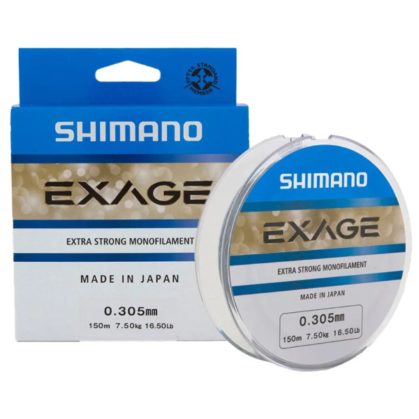 Волосінь Shimano Exage 300m 0.205mm 3.4kg (2266.75.44)