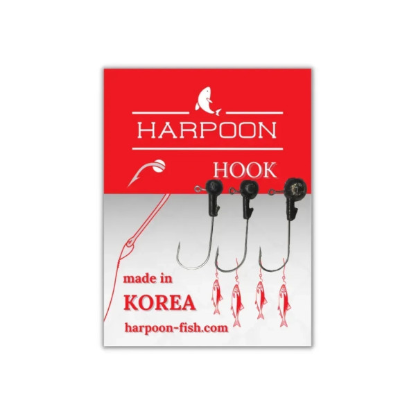 Джиг-голівка Harpoon Набір No.4/0 (5,7,10г) (7407000015905)