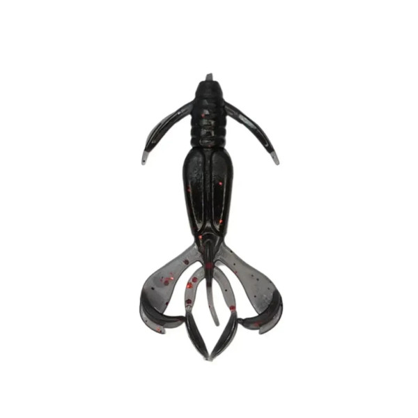 Силікон рибальський Harpoon ТЕП Crazy Flapper 2" 002 Графіт 7шт (7407000008433)