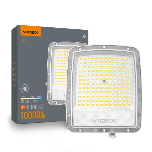 Прожектор Videx F5 50W 3000-5000-6500K 230V White (VL-F5-050CW)