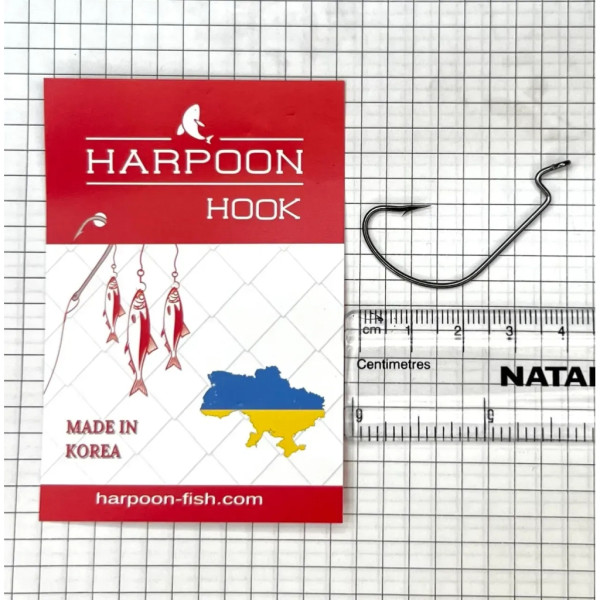 Гачок Harpoon OFFSET No.3/0 5шт (7407000008242)