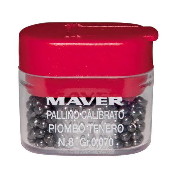Грузило Maver набір Pallini Supercalibrati Teneri 3/0 (0.475g) (1300.36.09)