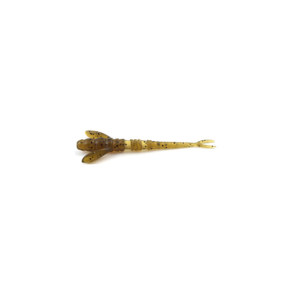 Силікон рибальський FishUP Flit 1.5" 074 - Green Pumpkin Seed (10шт/уп) (1862.00.74)