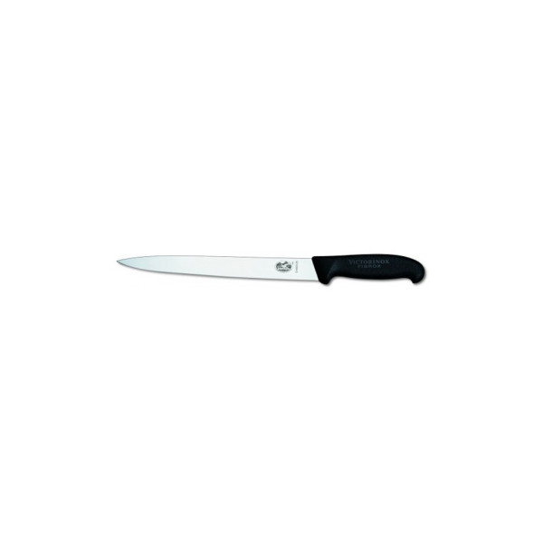 Кухонний ніж Victorinox Fibrox для нарезки 25 см, черный (5.4403.25)