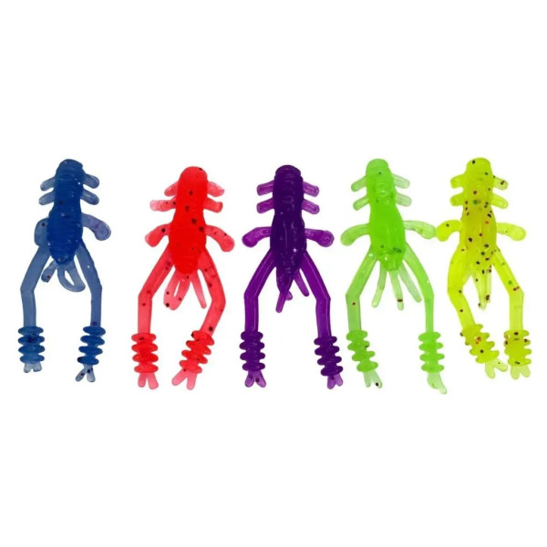 Силікон рибальський Harpoon RingShrimp 1.6" Color mix 10 шт (7407000006514)