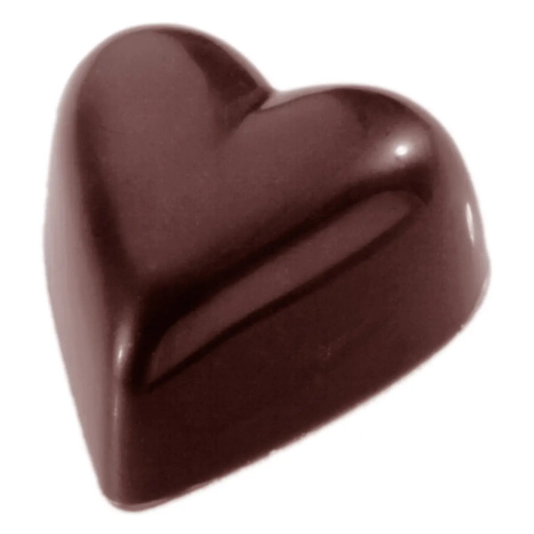 Форма для шоколаду Chocolate World Серце 33x31x15 мм 11 г (1417 CW)