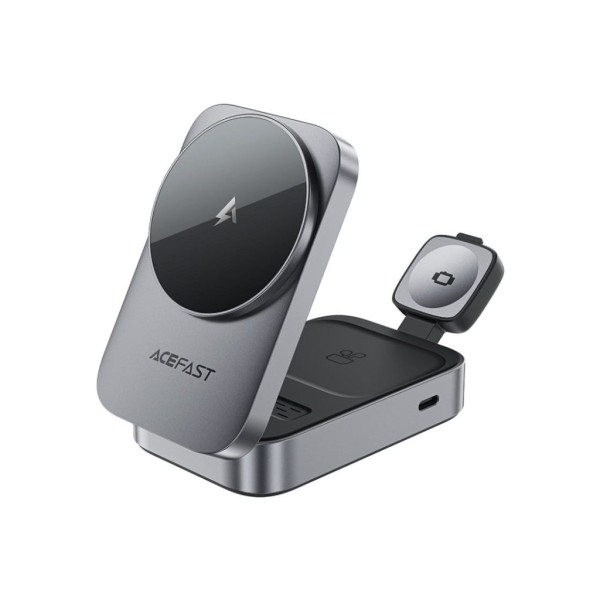 Зарядний пристрій Acefast Wireless QI 3-in-1 22.5W (6974316284079)