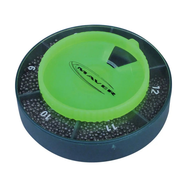 Грузило Maver набір Scatola Pallini Supercalibrati 250g 5/0; 4/0; 0 (1300.34.48)