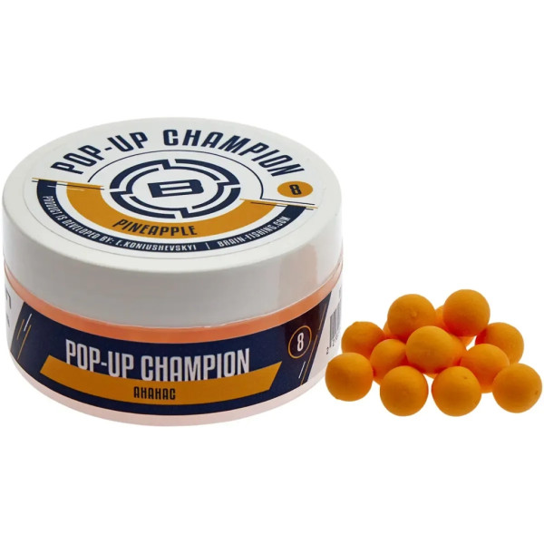 Бойл Brain Champion Pop-Up Pineapple (ананас) 6mm 34g (1858.11.59)