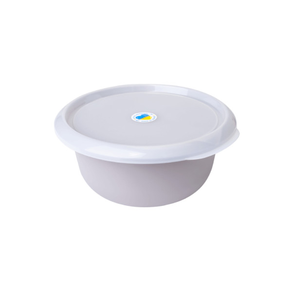 Миска Алеана з кришкою 3,75 л какао (алн 169052/какао)