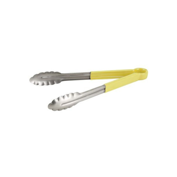 Щипці кухонні Winco UT-12HP-Y 30 см Yellow (59817)