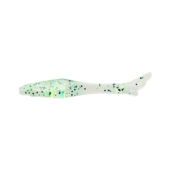 Силікон рибальський FishUP Aji Tiny 1.5" 413 - UV Clear/Blue (12шт/уп) (1864.14.85)