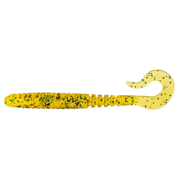 Силікон рибальський FishUP Vipo 2" 036 - Caramel/Green&Black (10шт/уп) (1864.05.55)
