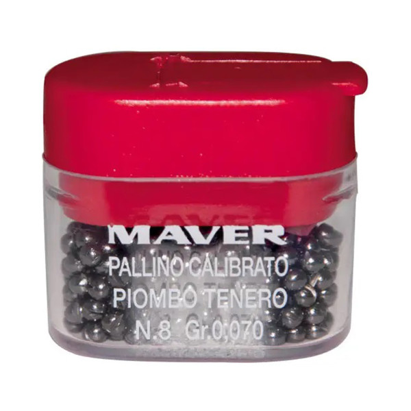 Грузило Maver набір Pallini Supercalibrati Teneri 5 (0.132g) (1300.34.54)