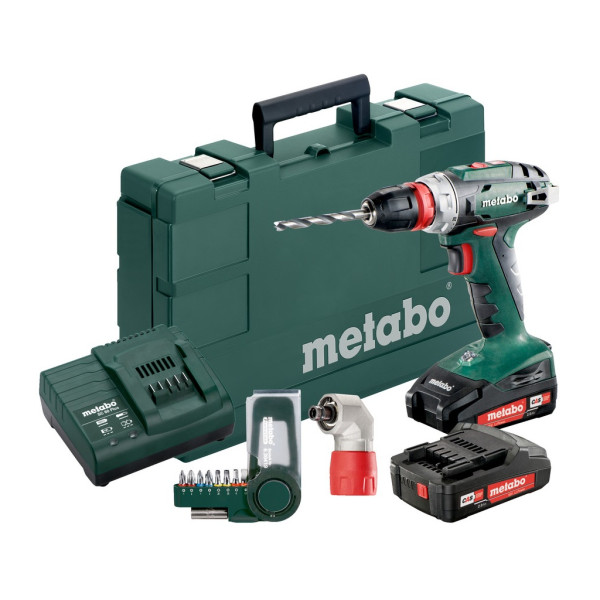 Акумуляторний дриль-шуруповерт Metabo BS 18 Quick Set (602217870)