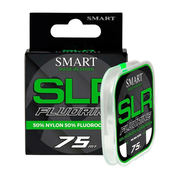 Волосінь Smart SLR Fluorine 75m 0.133mm 2.8kg (1300.36.40)