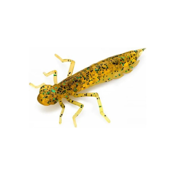 Силікон рибальський FishUP Dragonfly 0.75" 036 - Caramel/Green&Black (12шт/уп) (1864.04.69)