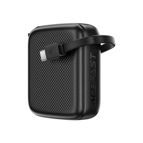 Зовнішній акумулятор ACEFAST M15-10000 PD20W power bank with cable Black (6974316283973)