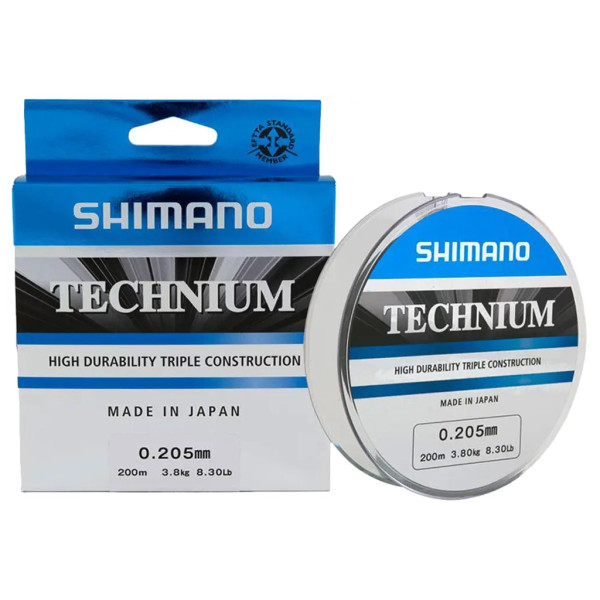 Волосінь Shimano Technium 200m 0.185 mm 3.2 kg (2266.70.01)
