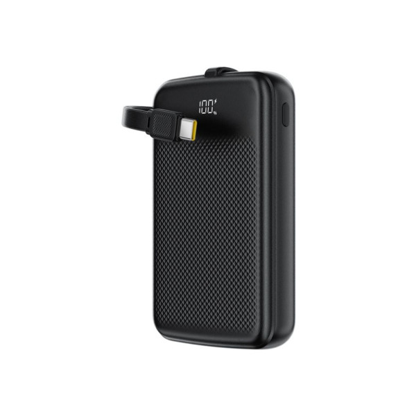 Зовнішній акумулятор ACEFAST M13 PD22.5W power bank with cable 10000mAh Black (6974316283959)