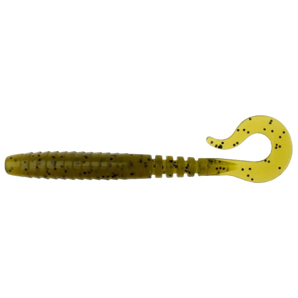 Силікон рибальський FishUP Vipo 4.3" 074 - Green Pumpkin Seed (7шт/уп) (1864.11.17)