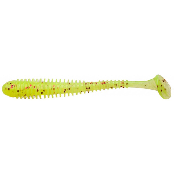 Силікон рибальський Keitech Swing Impact 2.5" (10 шт/упак) ц:pal#01 chartreuseredflake (1551.05.93)
